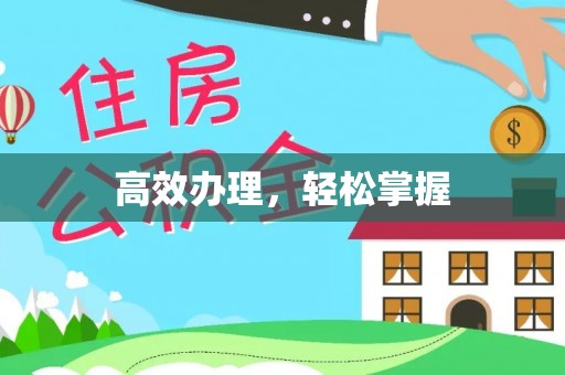 新邱高效办理，轻松掌握