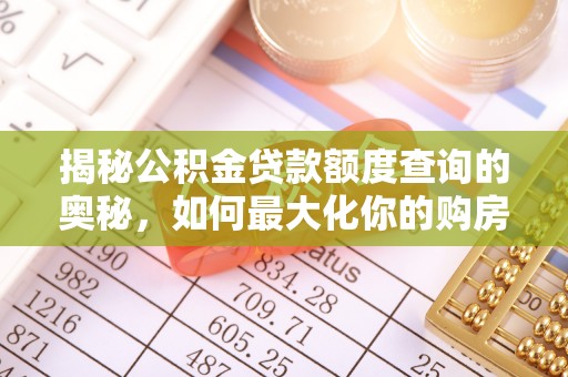 新邱揭秘公积金贷款额度查询的奥秘，如何最大化你的购房资金