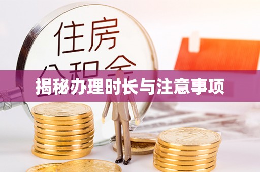 新邱揭秘办理时长与注意事项