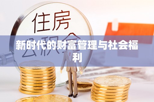 新邱新时代的财富管理与社会福利