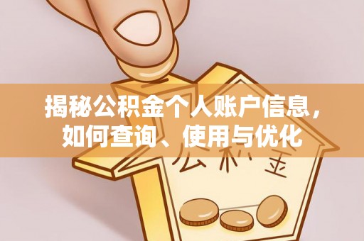 新邱揭秘公积金个人账户信息，如何查询、使用与优化
