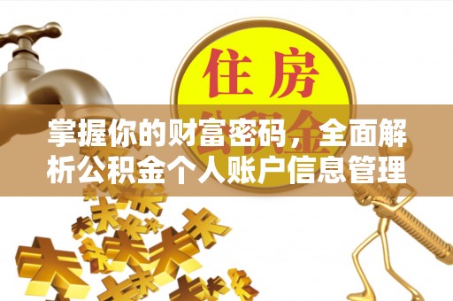 新邱掌握你的财富密码，全面解析公积金个人账户信息管理与优化