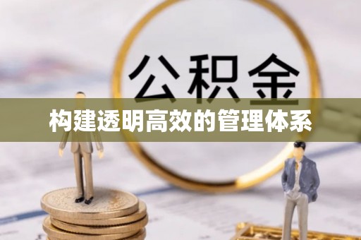新邱构建透明高效的管理体系