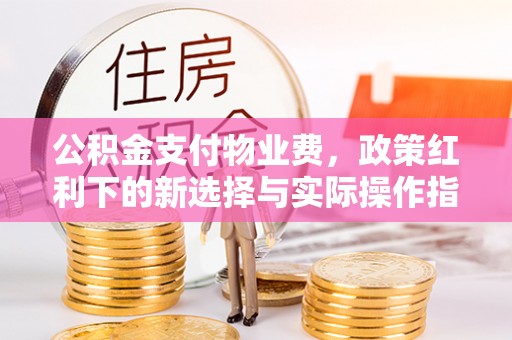 新邱公积金支付物业费，政策红利下的新选择与实际操作指南