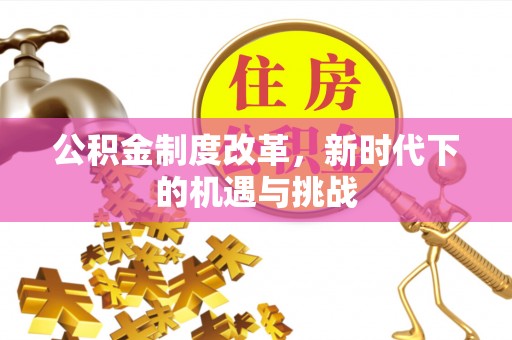 新邱公积金制度改革，新时代下的机遇与挑战