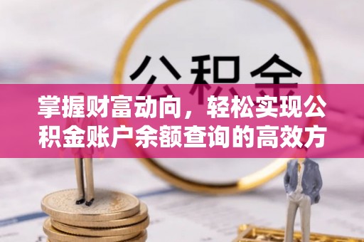 新邱掌握财富动向，轻松实现公积金账户余额查询的高效方式