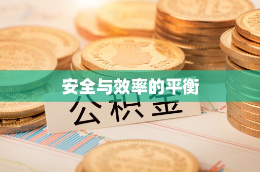 新邱安全与效率的平衡