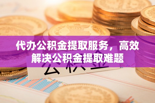 新邱代办公积金提取服务，高效解决公积金提取难题