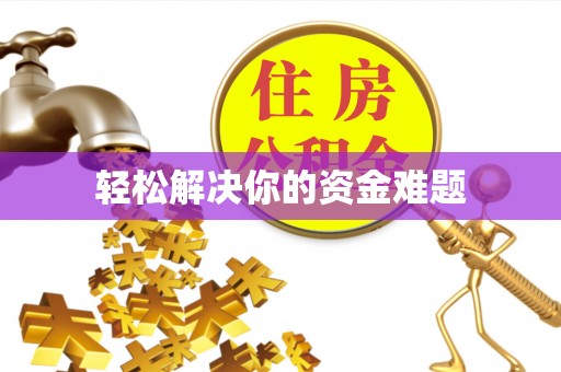 新邱轻松解决你的资金难题
