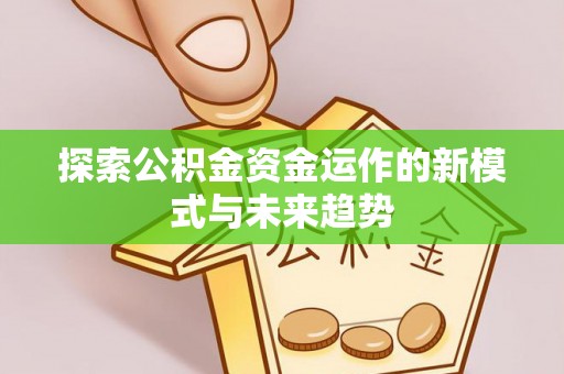 新邱探索公积金资金运作的新模式与未来趋势