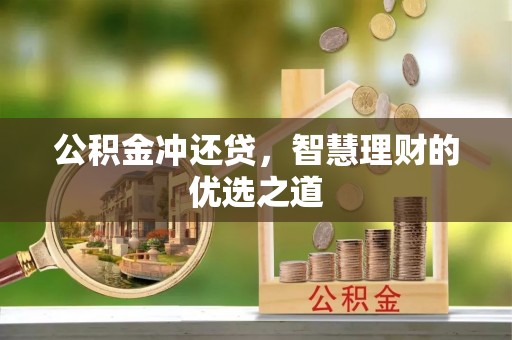 新邱公积金冲还贷，智慧理财的优选之道