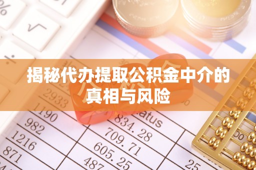 新邱揭秘代办提取公积金中介的真相与风险