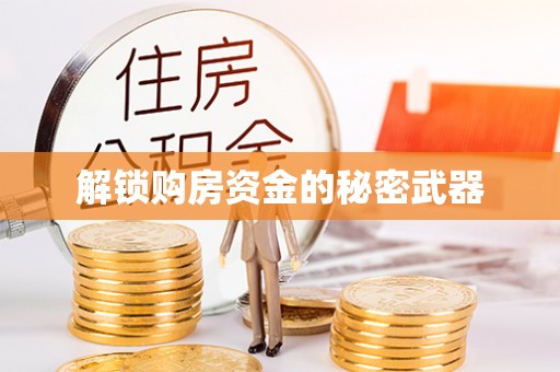 新邱解锁购房资金的秘密武器