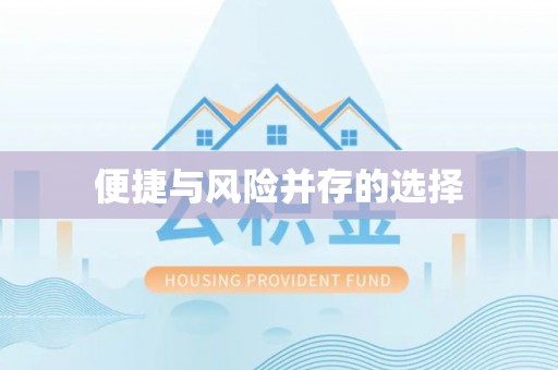 新邱便捷与风险并存的选择